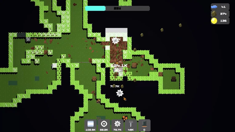 endless digging screenshot