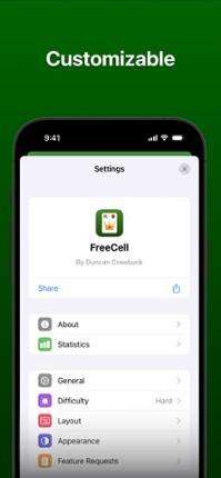 FreeCellﾠ Solitaire screenshot