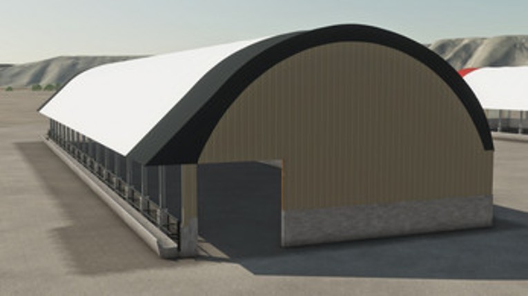 FS22 Hoop Cattle Barn screenshot