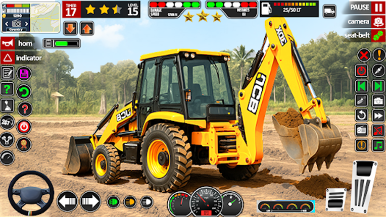 JCB Snow Excavator: JCB Game screenshot