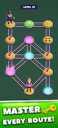 Police Escape! Match Villains screenshot