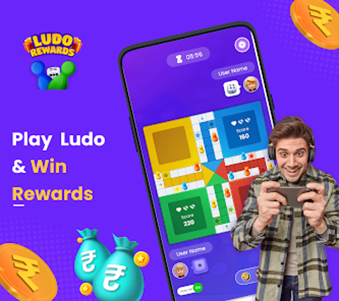 Ludo Rewards: Play & Earn Cash Image