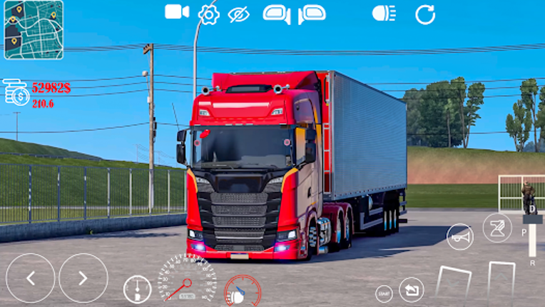 World Cargo Truck Simulator 3d screenshot