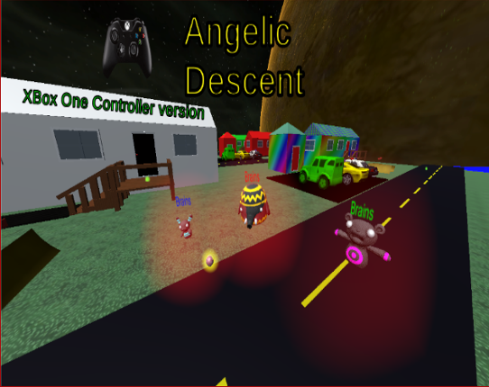 Angelic Descent PC game uses a Xbox One controller Game Cover