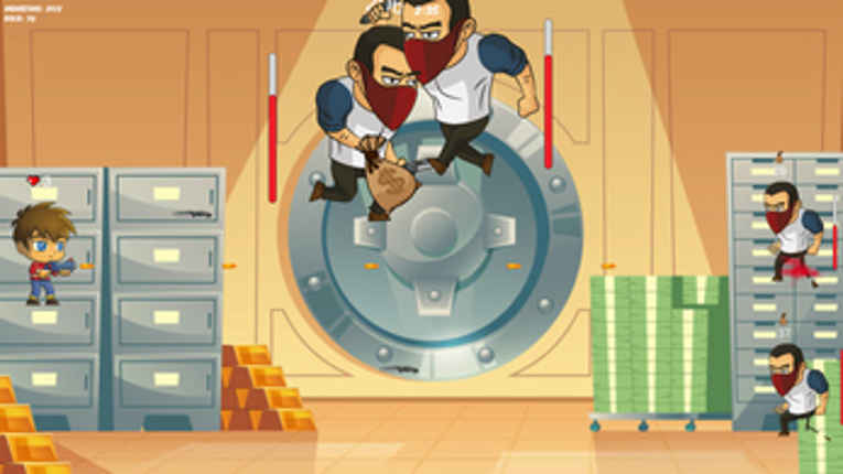 Bank Invader: Defend the Gold Image