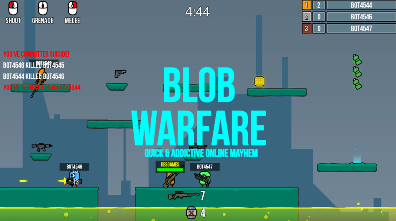 Games like Blob Warfare