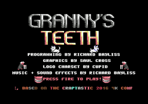 Granny's Teeth [Commodore 64] Image