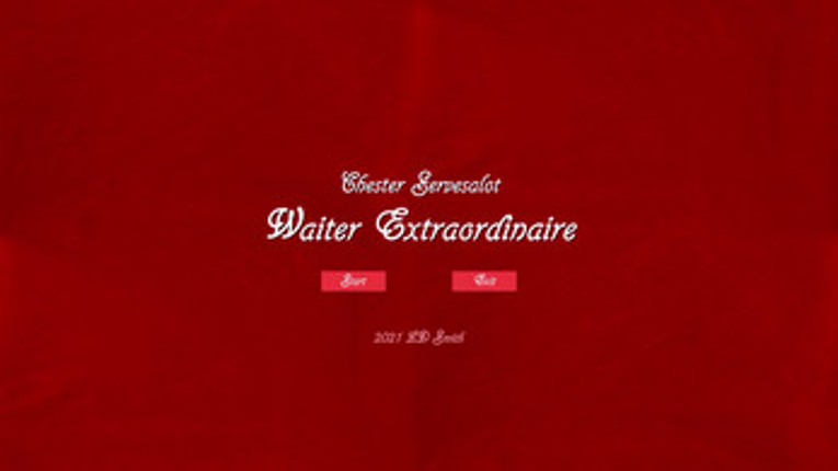 Waiter Extraordinaire screenshot
