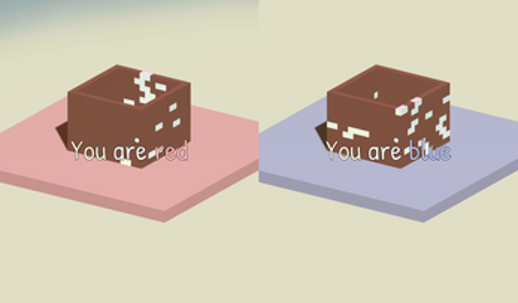 You are red. You are blue. Image