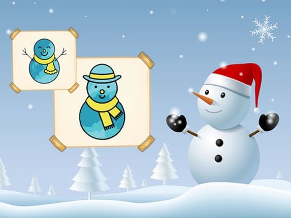 Happy Snowman Coloring Image