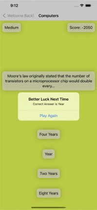 Instant Trivia - Quiz Game screenshot
