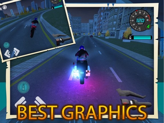 Motorcycle Driving Simulator screenshot