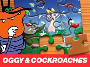 Oggy and the Cockroaches Jigsaw Puzzle Image