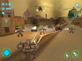 Real Robots War Fighting Image