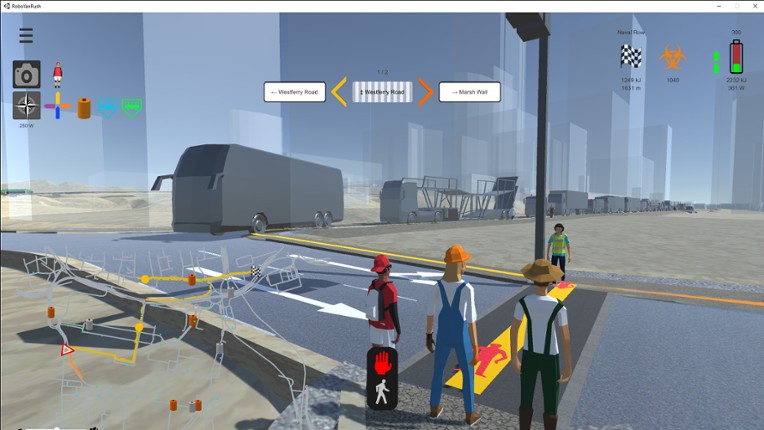 RoboVanRush screenshot