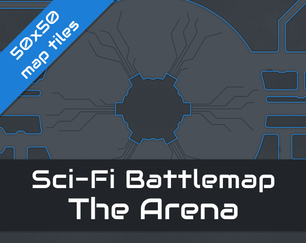 Games like Sci-Fi Battlemap - The Arena (VTT)