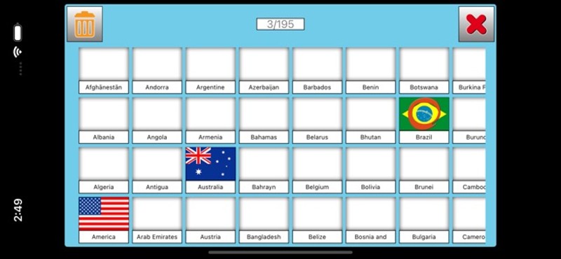 World flags Drill Ext screenshot