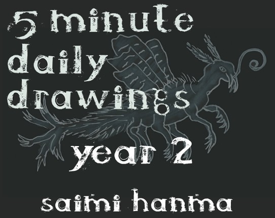 Zine: 5 Minute Daily Drawings : Year 2 Image