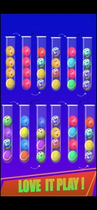 Color Ball Sort It puzzle screenshot