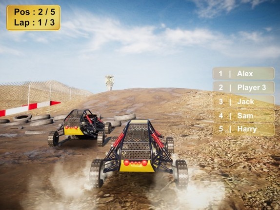 Desert Drive Race - Buggy Game screenshot
