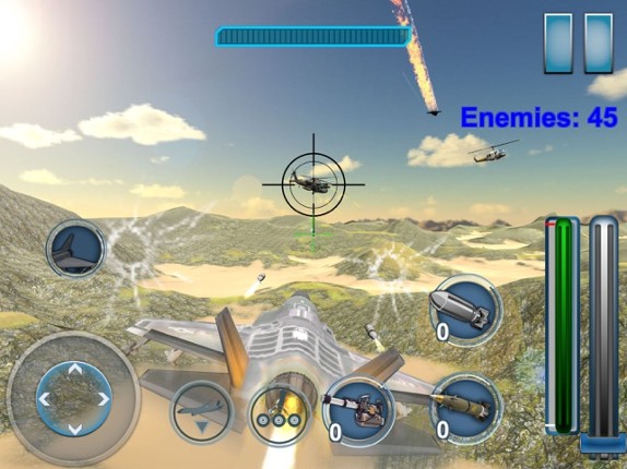 F35 Jet Fighter Dogfight Chase Image