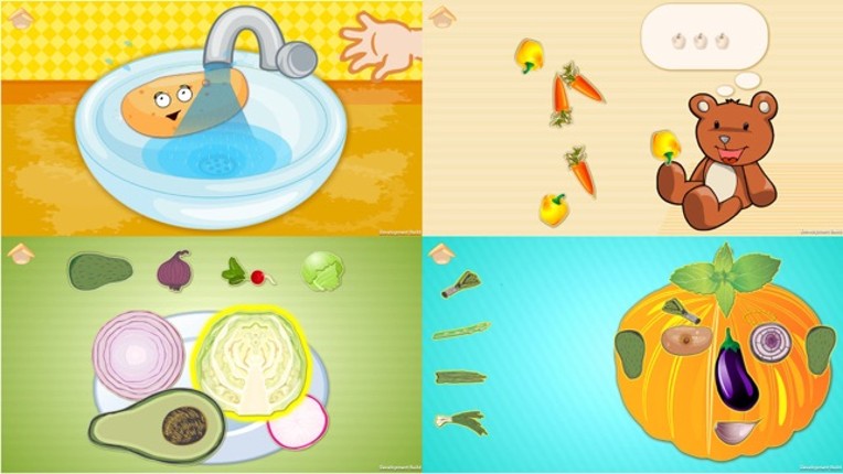 Funny Veggies! Educational games for children Image