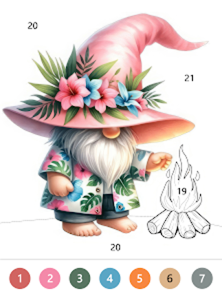 Vivid Color Paint By Number screenshot