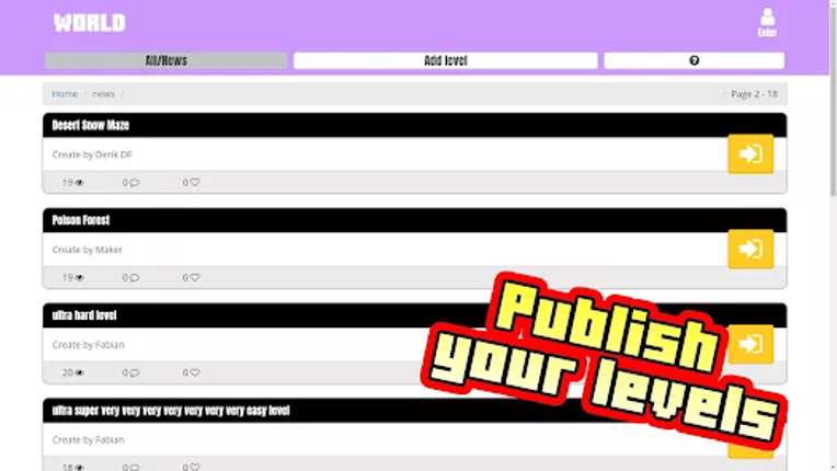 Mr Maker 3D Level Editor screenshot