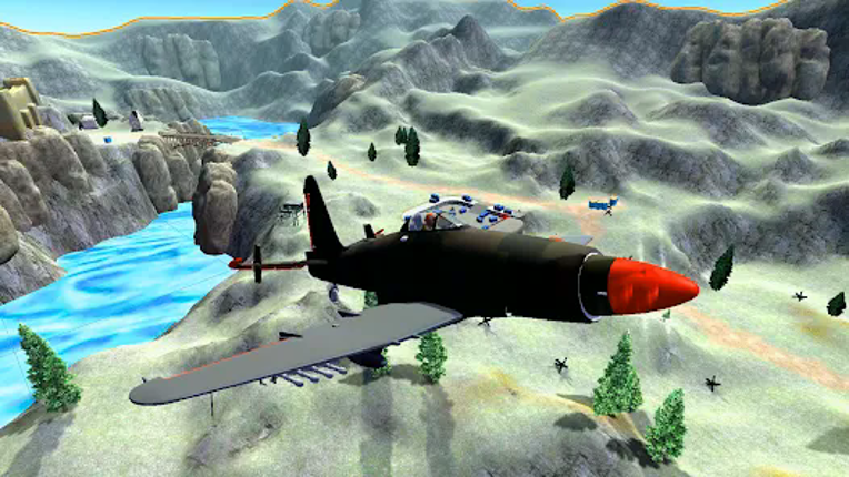 Battle Raven Field: Blue-Red screenshot