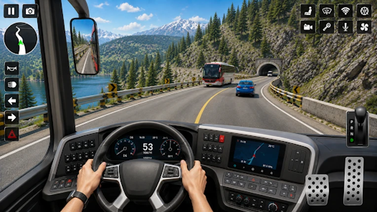 US Bus Simulator City Drive 3D screenshot