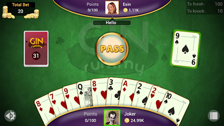 Gin Rummy - Offline Card Games screenshot