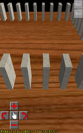 3D Domino Toppling Image