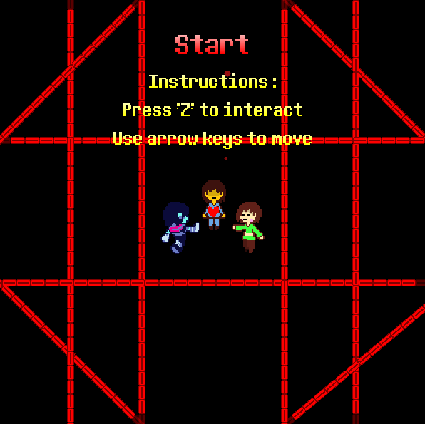 Games like Deltarune Frisk Battle Birth of Games and Memories