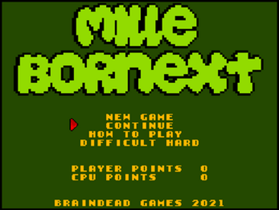 Mille Bornext (ZX Spectrum Next) screenshot