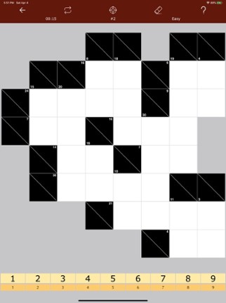 Kakuro King screenshot