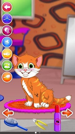 Kitten Adventure - Kids Pet Makeover Spa Games Image