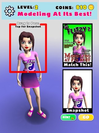 Pose And Match Image