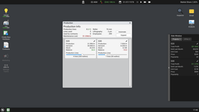 Processor Tycoon screenshot