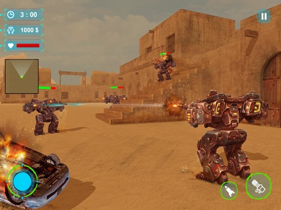 Real Robots War Fighting screenshot