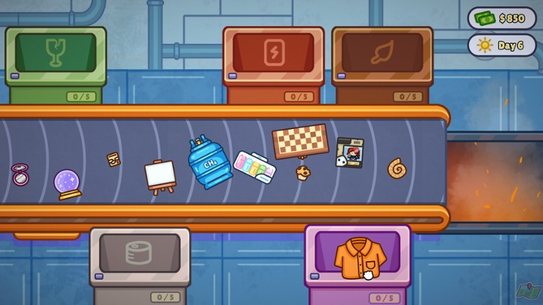 Recycling Shift screenshot