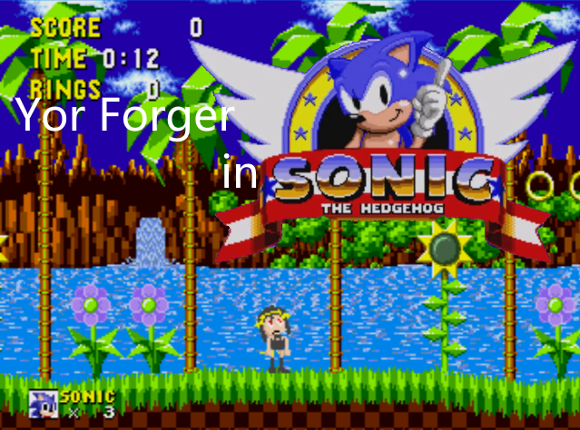 Yor Forger in Sonic the hedgehog (Sonic 1 rom hack) Image