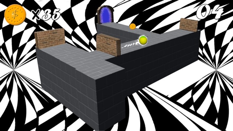 Zig Zag the Walls and the Bouncing Balls Game : Best Zigzag the Wall and the Bouncing Ball Game of 2016 screenshot