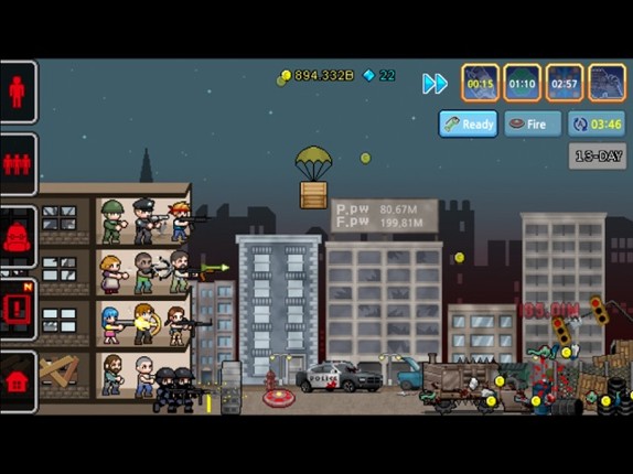 100 DAYS Zombie Survival screenshot