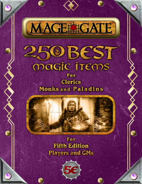 Games like 250 Best Magic Items for Clerics, Monks, and Paladins