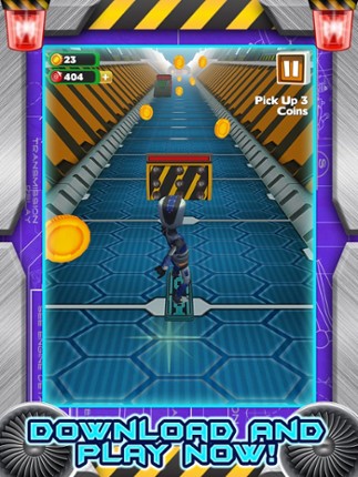 3D Skate Board Space Race - Awesome Alien Skater Racing Challenge FREE screenshot