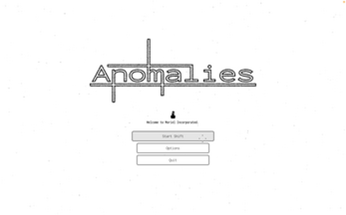 Anomalies screenshot