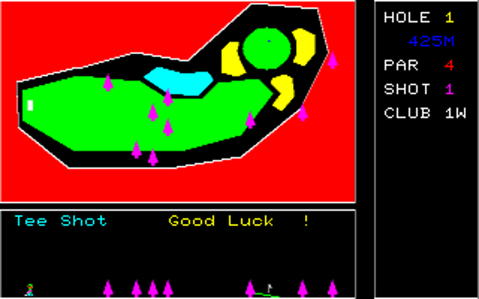 Computer the Golf screenshot