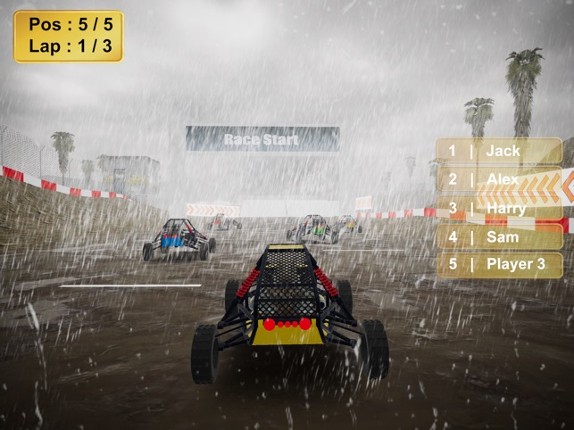 Desert Drive Race - Buggy Game screenshot