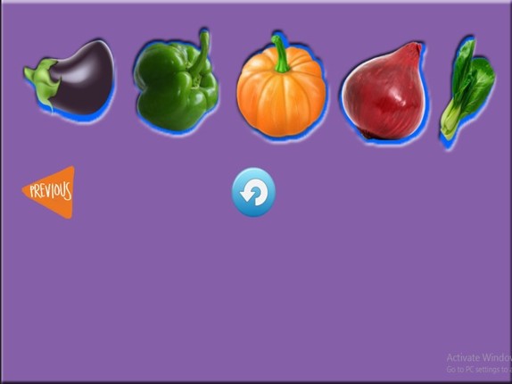 Enjoyable Learning of Vegetable Names for Toddlers screenshot