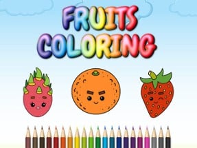 Fruits Coloring Image